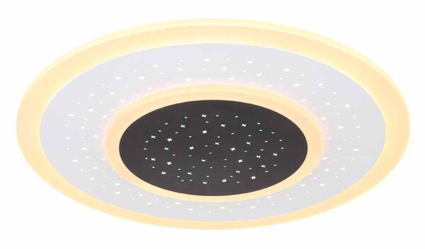 Globo Gisell plafonniere – ø 46 cm – Ingebouwd (LED) – Wit - Image 4