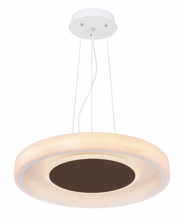 Globo Goffi hanglamp – ø 50 cm – Ingebouwd (LED) – Wit - Image 3