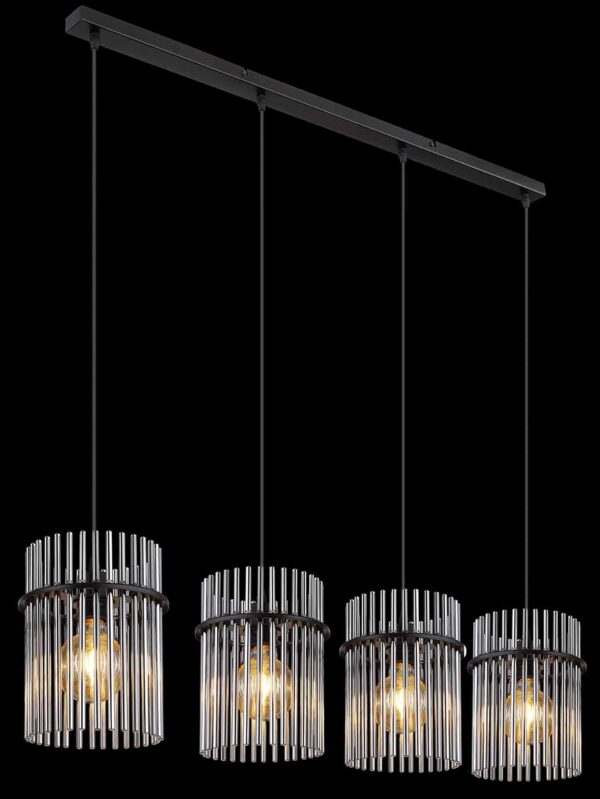 Globo Gorley hanglamp – E27 (grote fitting) – Zwart - Image 4