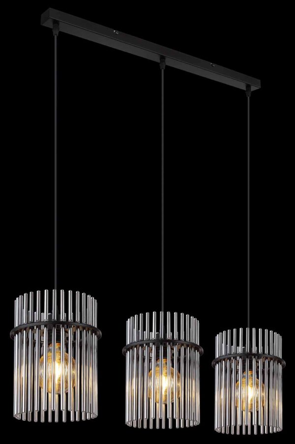 Globo Gorley hanglamp – E27 (grote fitting) – Zwart - Image 4