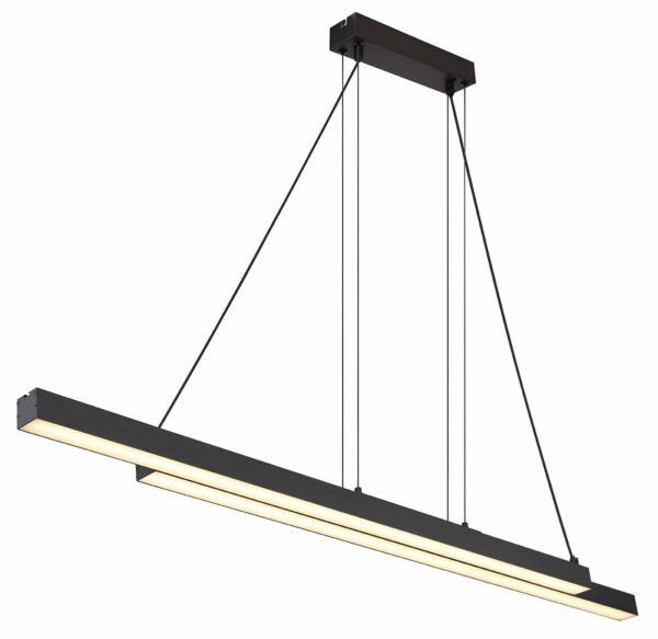 Globo Grekkie hanglamp – Ingebouwd (LED) – Zwart - Image 4