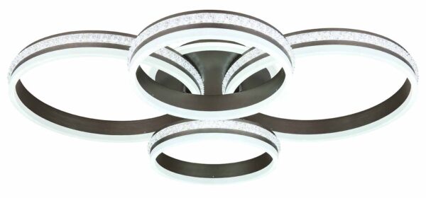 Globo Grouni plafonniere – Ingebouwd (LED) – Nikkel - Image 4