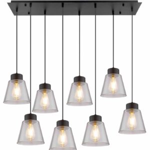 Globo Gumba hanglamp – E27 (grote fitting) – Zwart