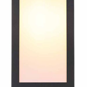 Globo Gundula wandlamp – E27 (grote fitting) – Zwart