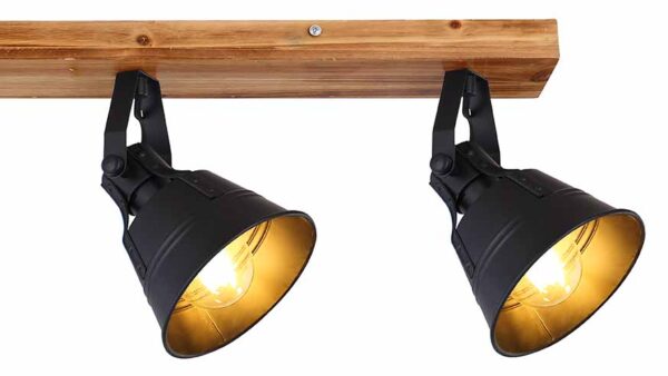Globo Gunther spot – E27 (grote fitting) – Bruin - Image 4