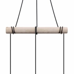 Globo Hadera hanglamp – E27 (grote fitting) – Zwart