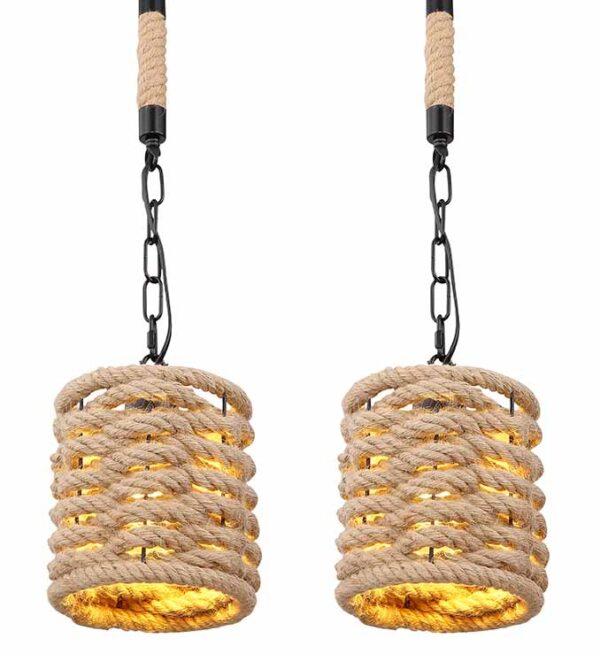 Globo Halia hanglamp – E27 (grote fitting) – Zwart - Image 3