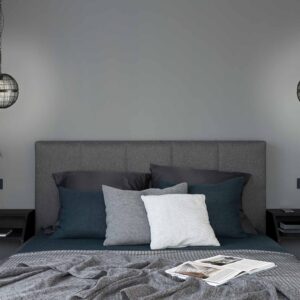 Globo Hermi ii hanglamp – ø 40 cm – E27 (grote fitting) – Zwart