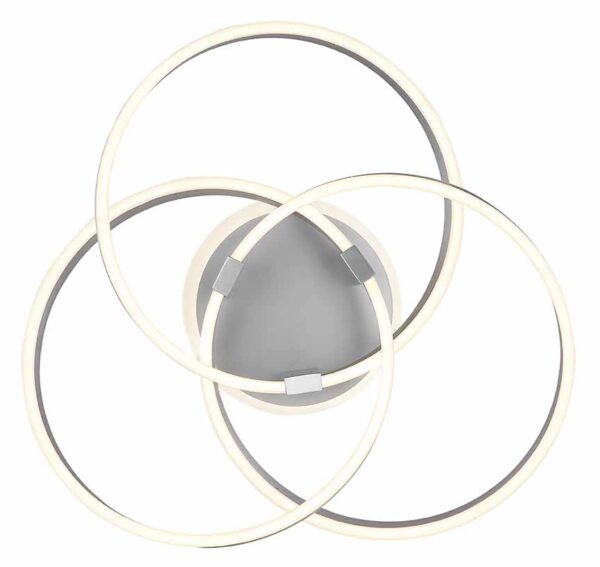 Globo Herwig plafonniere – Ingebouwd (LED) – Staal