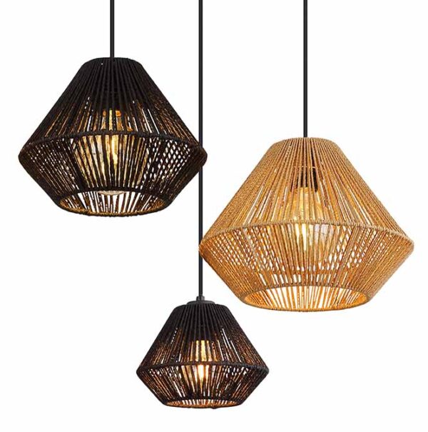 Globo Houdini hanglamp – E27 (grote fitting) – Zwart - Image 3