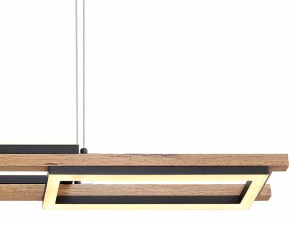 Globo Illa hanglamp – Ingebouwd (LED) – Zwart - Image 3