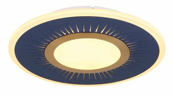 Globo Ingomar plafonniere – ø 37,2 cm – Ingebouwd (LED) – Wit - Image 4