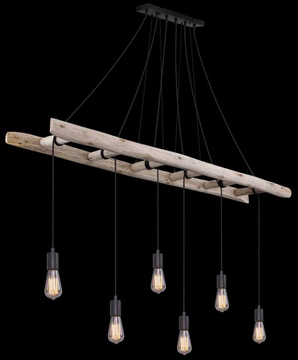 Globo Irmgard hanglamp – E27 (grote fitting) – Naturel - Image 4