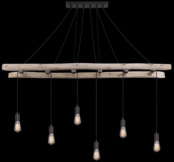 Globo Irmgard hanglamp – E27 (grote fitting) – Naturel - Image 5