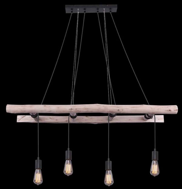 Globo Irmgard hanglamp – E27 (grote fitting) – Naturel - Image 5
