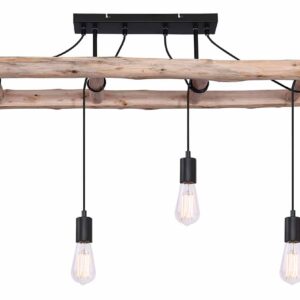 Globo Irmgard plafonniere – E27 (grote fitting) – Naturel