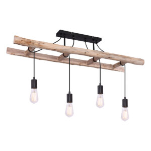 Globo Irmgard plafonniere – E27 (grote fitting) – Naturel