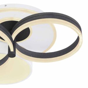 Globo Jack plafonniere – Ingebouwd (LED) – Wit