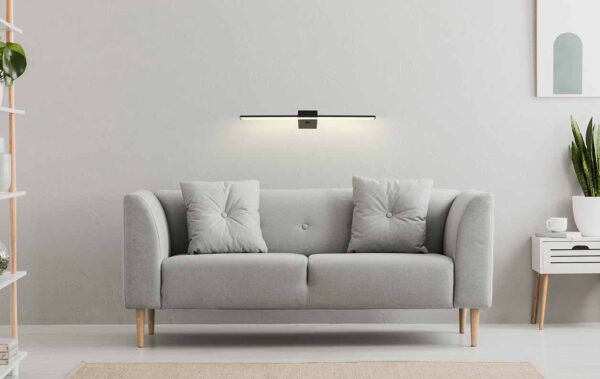 Globo Jaime wandlamp – Ingebouwd (LED) – Zwart - Image 3