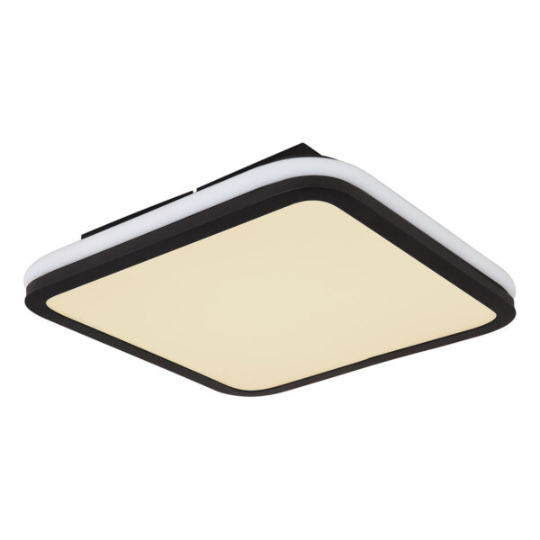Globo Jaxxi plafonniere – Ingebouwd (LED) – Zwart