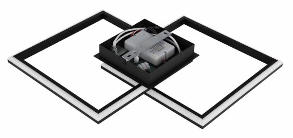 Globo Jepp plafonniere – Ingebouwd (LED) – Zwart - Image 4