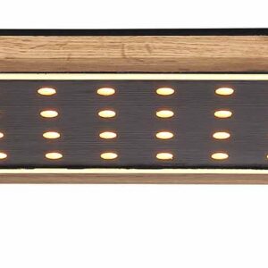 Globo Jimbo plafonniere – Ingebouwd (LED) – Zwart