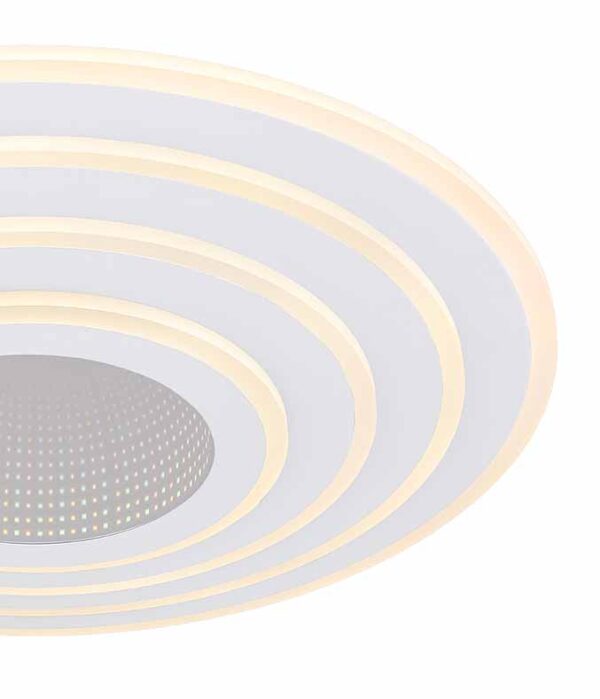 Globo Jocelyn plafonniere – ø 50 cm – Ingebouwd (LED) – Wit - Image 3