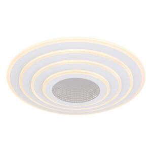 Globo Jocelyn plafonniere – ø 50 cm – Ingebouwd (LED) – Wit