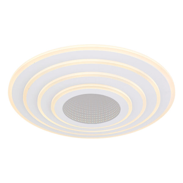 Globo Jocelyn plafonniere – ø 50 cm – Ingebouwd (LED) – Wit