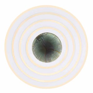 Globo Jocelyn plafonniere – ø 50 cm – Ingebouwd (LED) – Wit