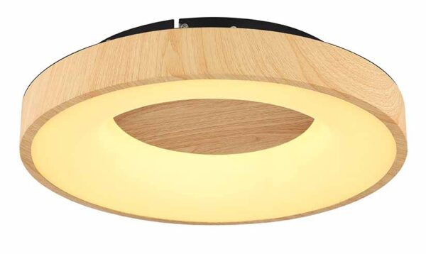 Globo Jolli plafonniere – ø 40 cm – Ingebouwd (LED) – Zwart - Image 4