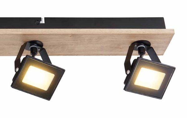 Globo Joya spot – Ingebouwd (LED) – Zwart - Image 4