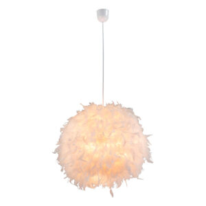 Globo Katunga hanglamp – ø 45 cm – E27 (grote fitting) – Wit