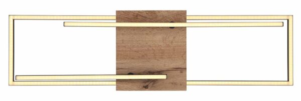 Globo Kendra plafonniere – Ingebouwd (LED) – Zwart - Image 3