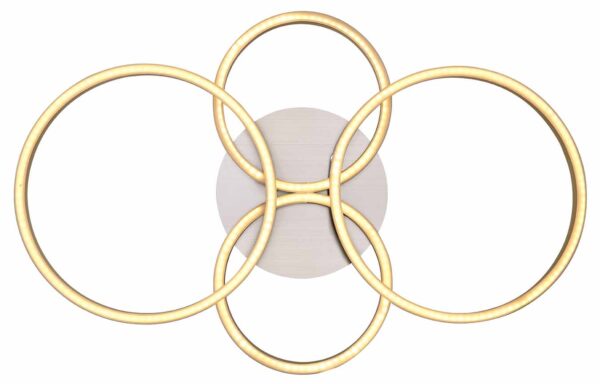 Globo Kendy plafonniere – Ingebouwd (LED) – Nikkel - Image 3