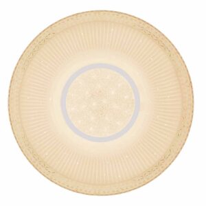 Globo Klemens plafonniere – ø 50 cm – Ingebouwd (LED) – Wit