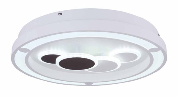 Globo Kolli plafonniere – ø 48 cm – Ingebouwd (LED) – Wit - Image 4