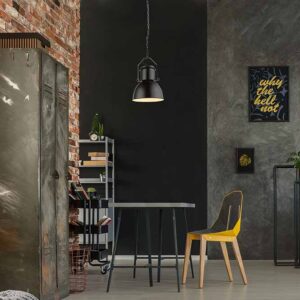 5 cm – E27 (grote fitting) – Zwart