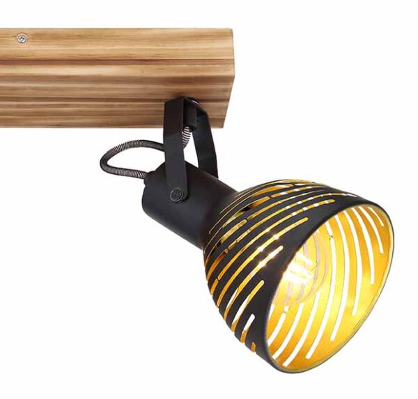 Globo Lenna spot – E27 (grote fitting) – Bruin - Image 4
