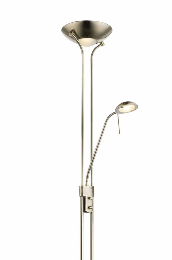 5 cm – Ingebouwd (LED) – Messing