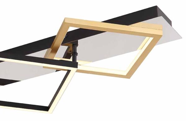 Globo Lesina plafonniere – Ingebouwd (LED) – Chroom - Image 4