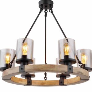 Globo Lila hanglamp – ø 59 cm – E27 (grote fitting) – Zwart
