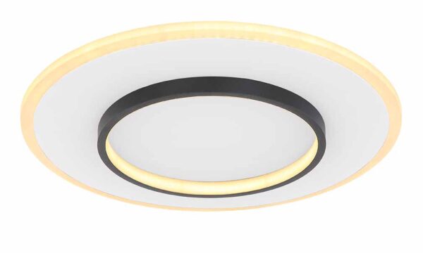Globo Lima plafonniere – ø 46,8 cm – Ingebouwd (LED) – Wit - Image 4