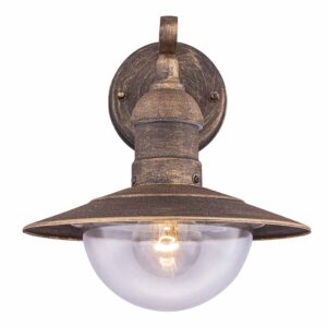 Globo Linda wandlamp – E27 (grote fitting) – Zwart