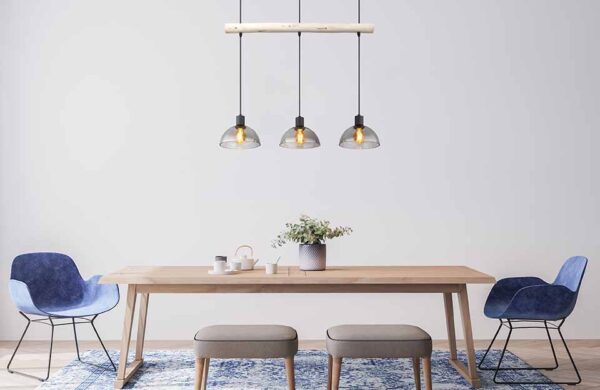 Globo Lindi hanglamp – E27 (grote fitting) – Zwart - Image 4