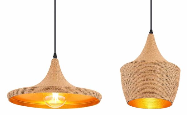 Globo Ludmilla hanglamp – E27 (grote fitting) – Zwart - Image 3