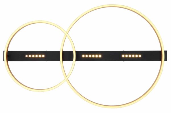 Globo Luffy plafonniere – Ingebouwd (LED) – Zwart - Image 3