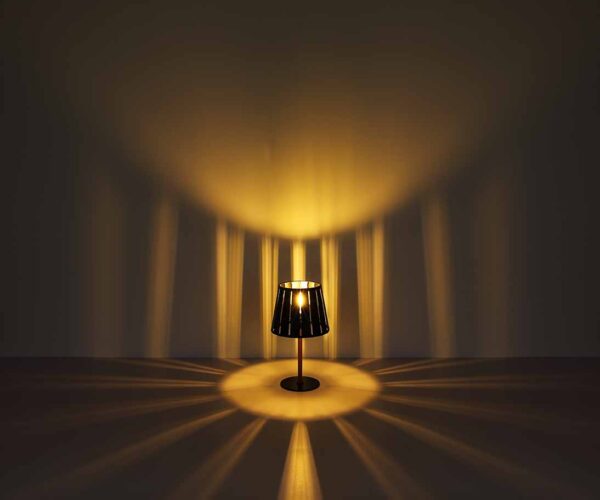 Globo Luna hanglamp – ø 35 cm – E27 (grote fitting) – Zwart - Image 4