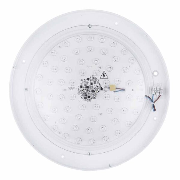 Globo Manni plafonniere – ø 38,5 cm – Ingebouwd (LED) – Zwart - Image 4
