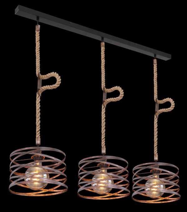 Globo Marco hanglamp – E27 (grote fitting) – Zwart - Image 4